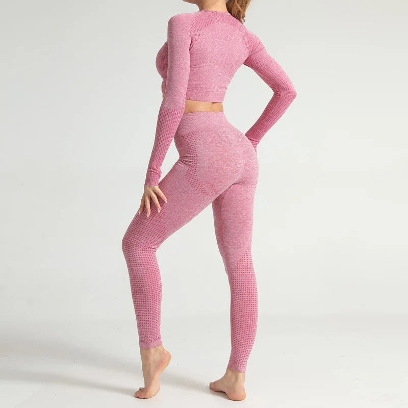Seamless Yoga Fitness Suit