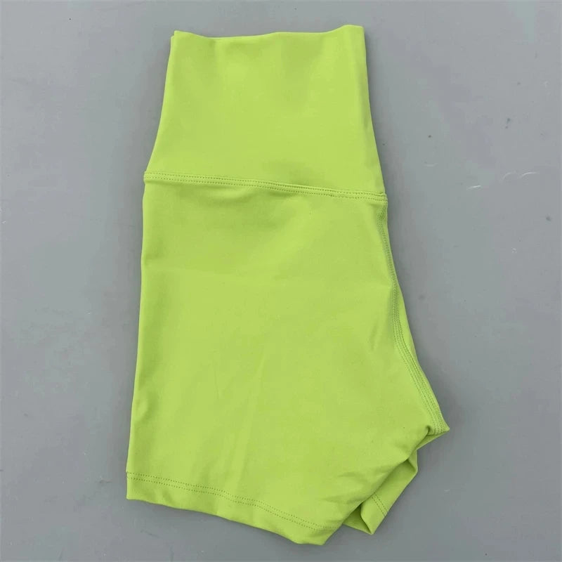 Premium high waisted training sport shorts