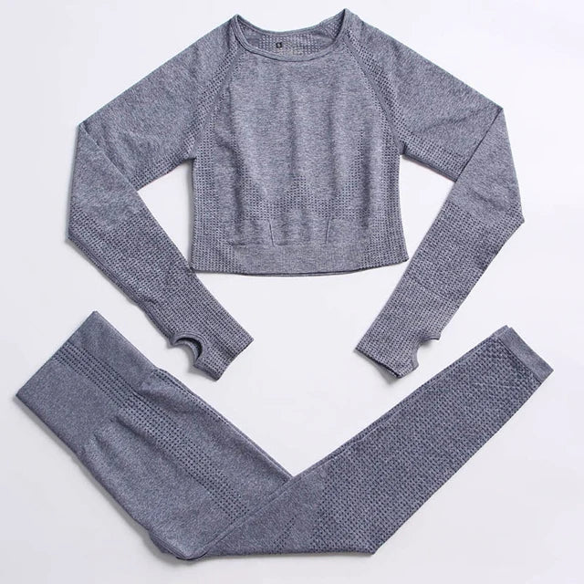 Seamless Yoga Fitness Suit