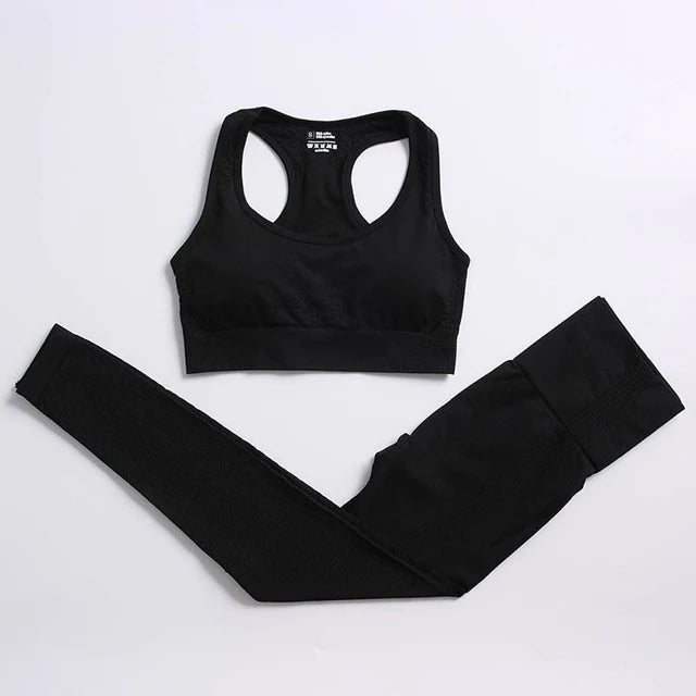 Seamless Yoga Fitness Suit
