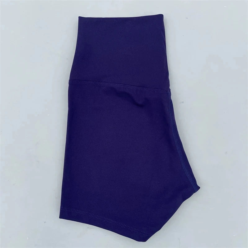 Premium high waisted training sport shorts