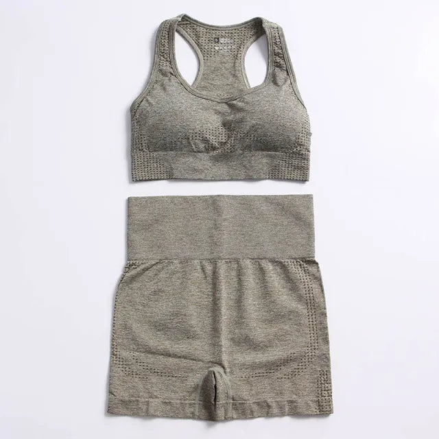 Seamless Yoga Fitness Suit