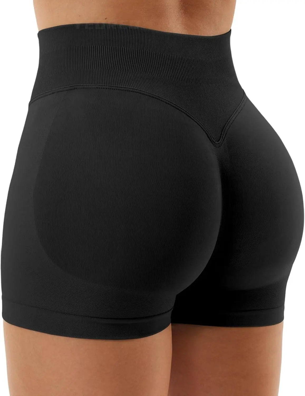 Low ribbed gym Shorts