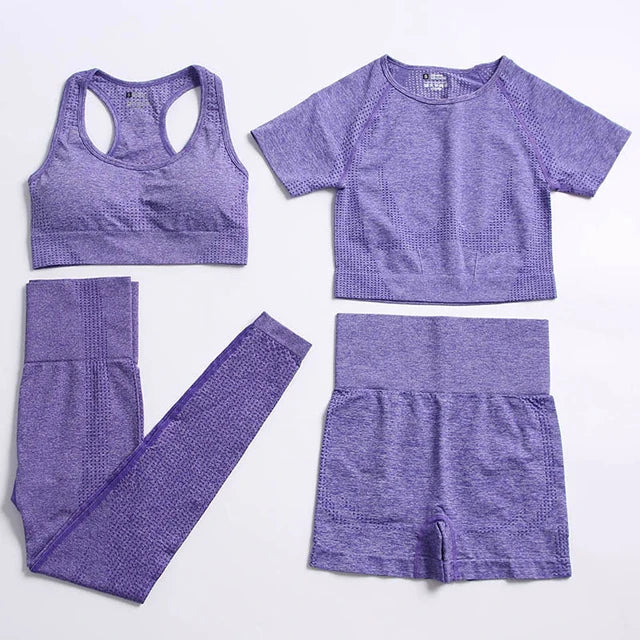 Seamless Yoga Fitness Suit