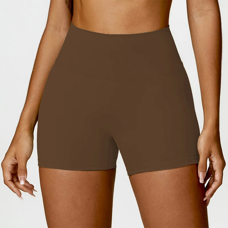 High Rise Yoga Shorts