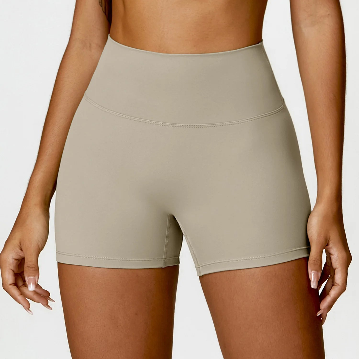 High Rise Yoga Shorts