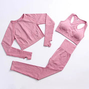 Seamless Yoga Fitness Suit