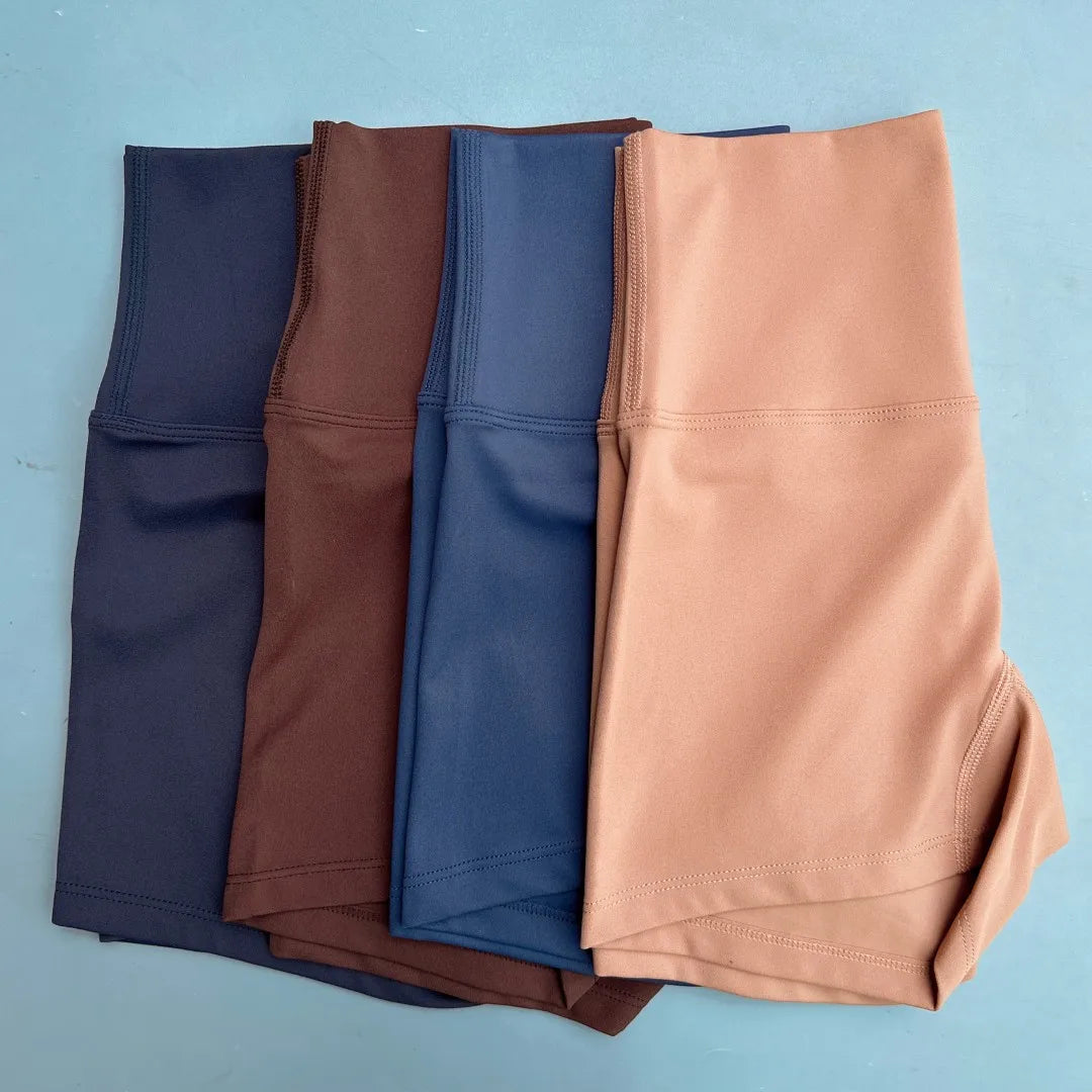 Premium high waisted training sport shorts