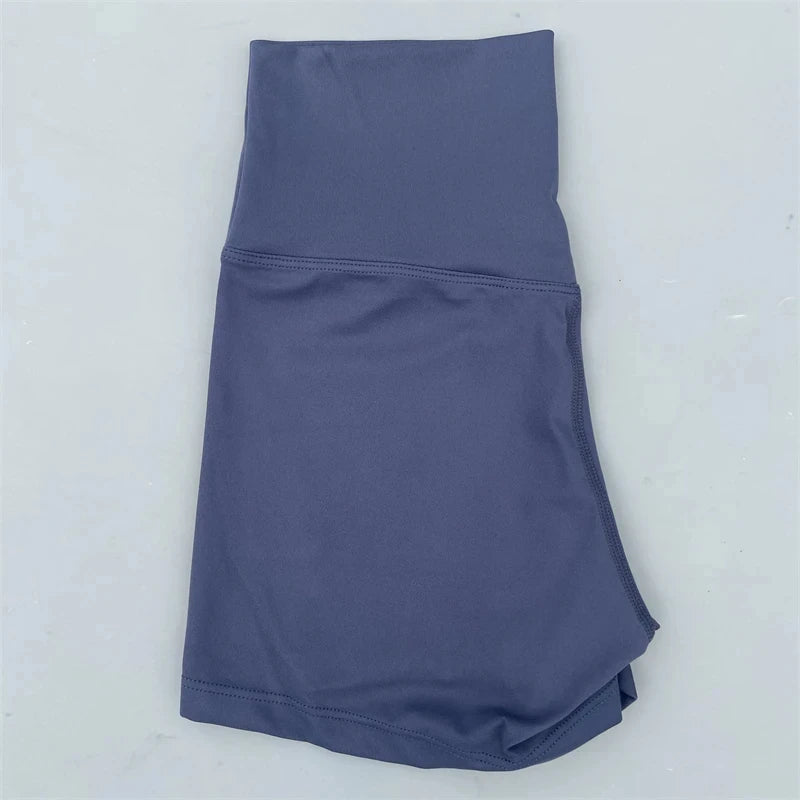 Premium high waisted training sport shorts