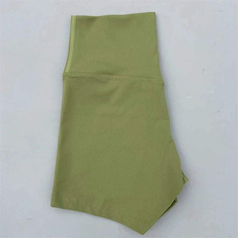 Premium high waisted training sport shorts