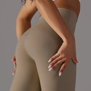 여성용 하이웨이스트 네이키드 필링 레깅스