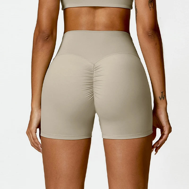 High Rise Yoga Shorts