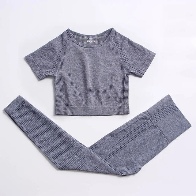 Seamless Yoga Fitness Suit