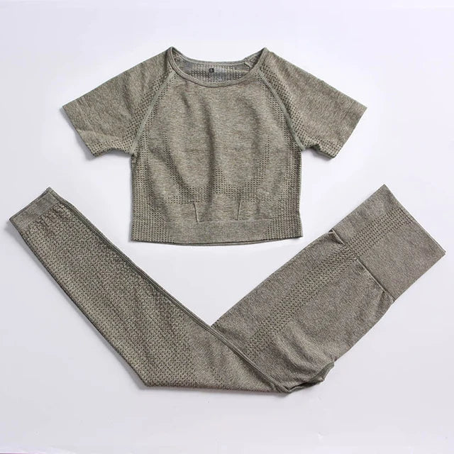 Seamless Yoga Fitness Suit