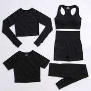 Seamless Yoga Fitness Suit
