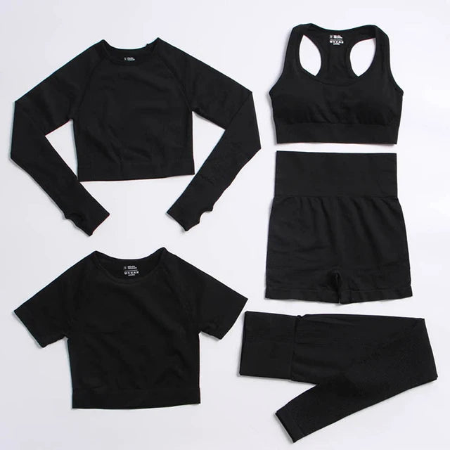 Seamless Yoga Fitness Suit