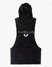 Auxxilus Fitness Hooded Tank Top Vest Stringer