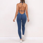Yoga Set V Back Jumpsuit