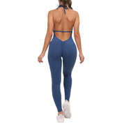 Yoga Set V Back Jumpsuit