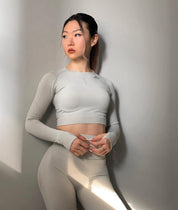Long Sleeve Yoga Set | Women's Long Sleeve Set | Auxxilus