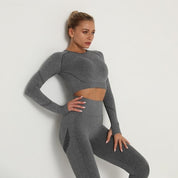Auxxilus Women's long sleeve yoga set