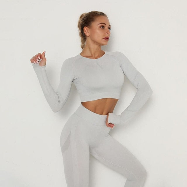 Auxxilus Women's long sleeve yoga set