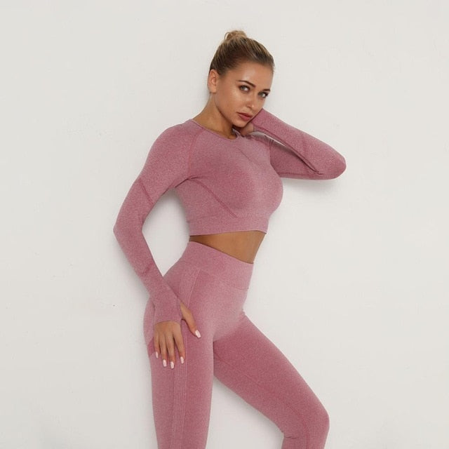 Auxxilus Women's long sleeve yoga set
