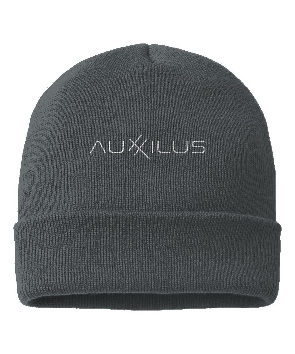 Auxxilus Heather Grey Beanie | Heather Grey Beanie | Auxxilus