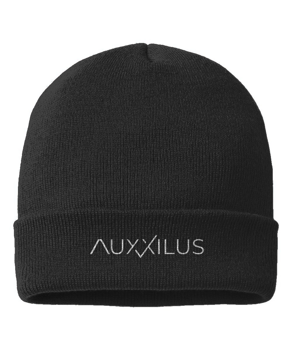 Auxxilus Black Beanie | Black Beanie | Auxxilus