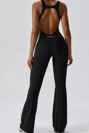 Women's V back jumpsuit