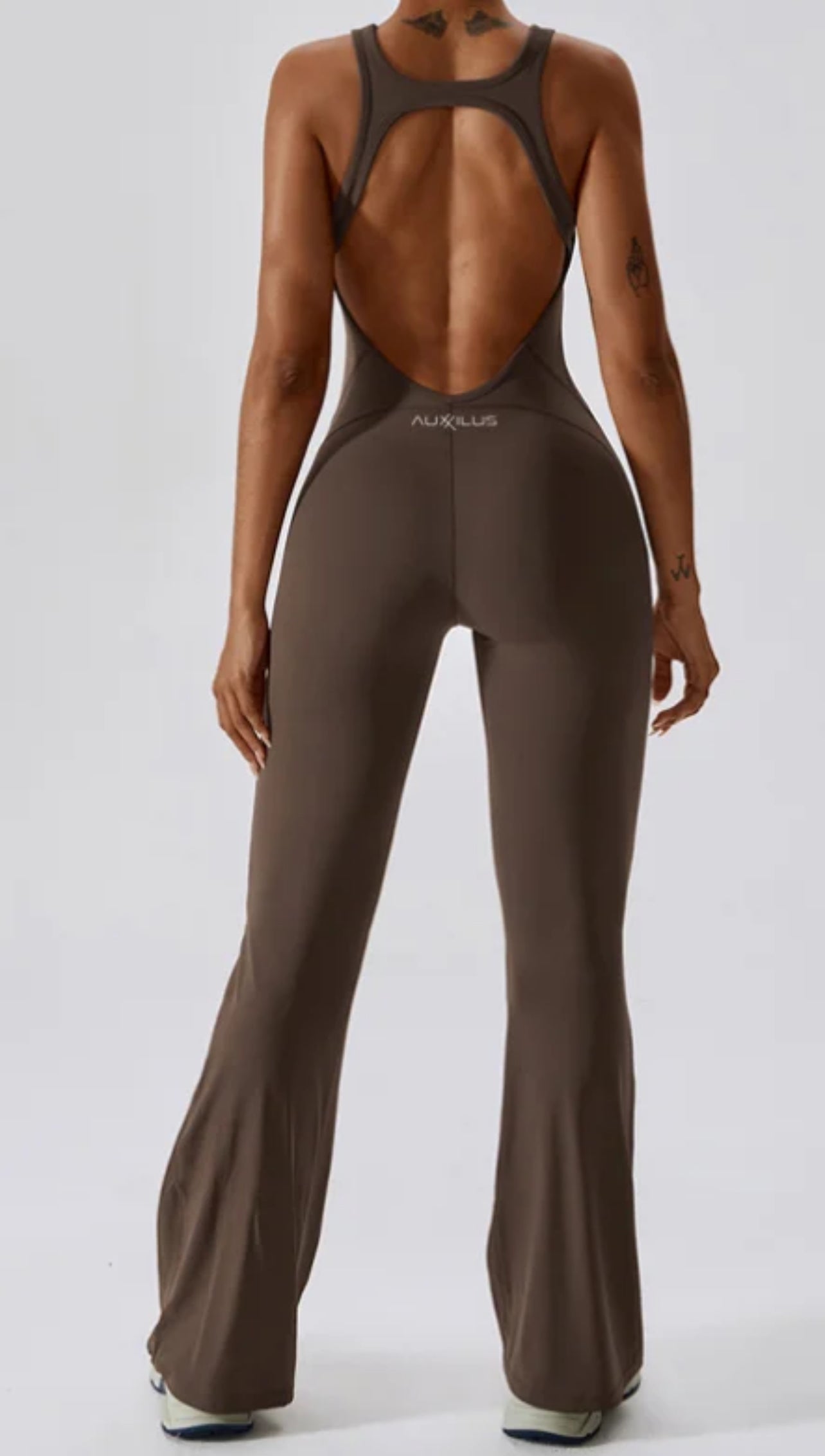 Women's V back jumpsuit