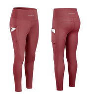 Women's vaporcool fitness leggings with pockets