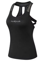 레이서백 요가 탱크탑