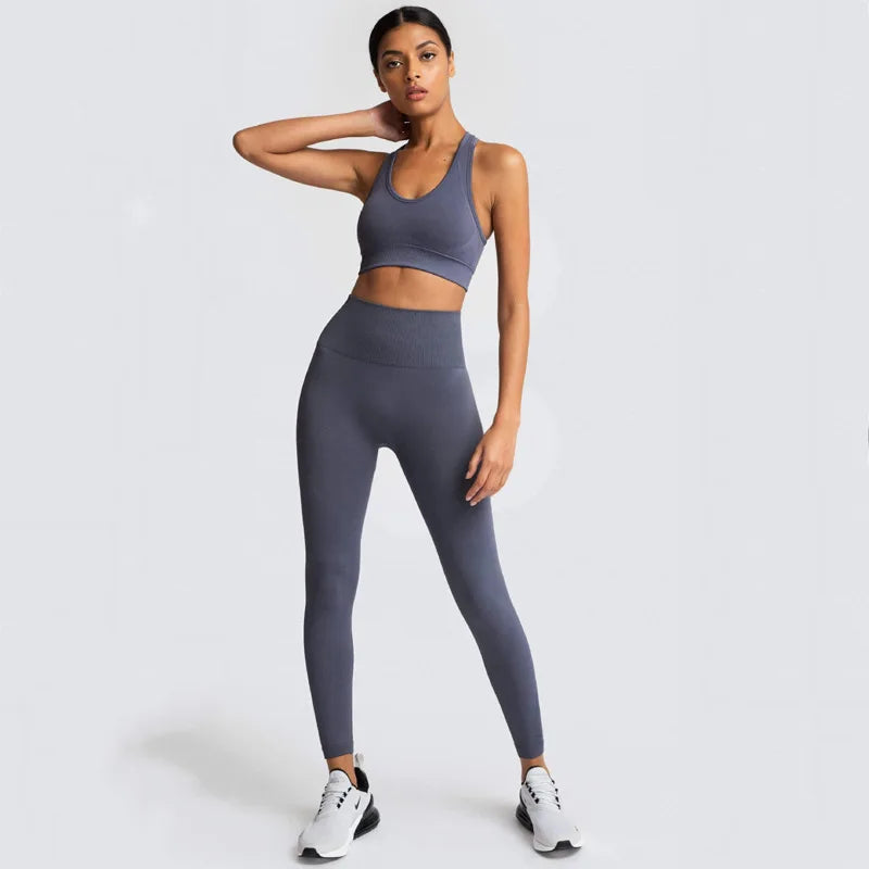 Women's Seamless Yoga Set