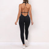 Yoga Set V Back Jumpsuit