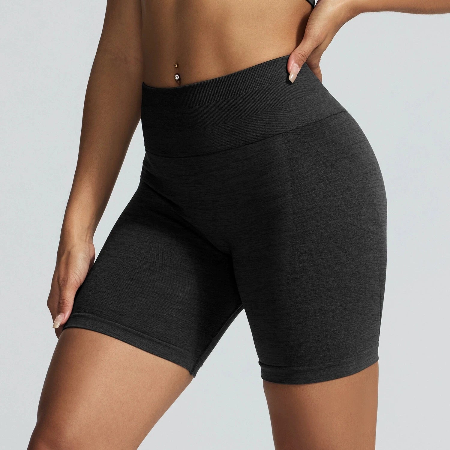 Women Seamless Fast Dry Yoga Shorts