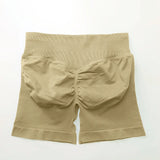 Women's low ribbed gym shorts