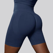 Women's Seamless High Waist Yoga Shorts