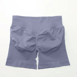 Women's low ribbed gym shorts