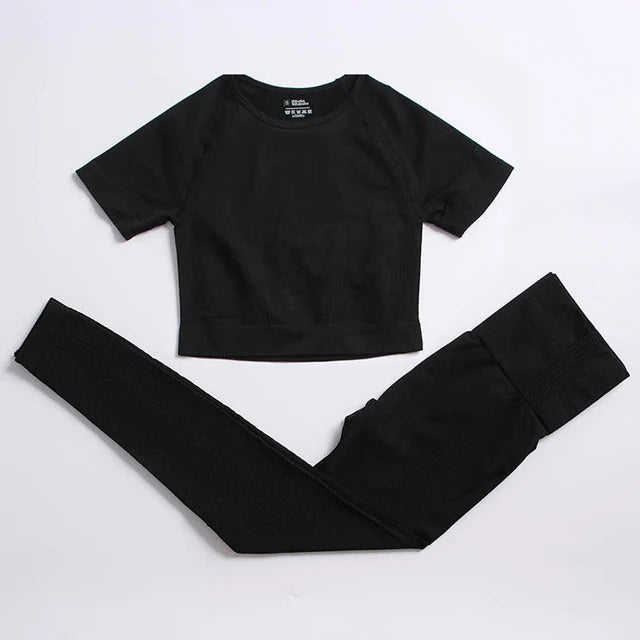 Seamless Yoga Fitness Suit