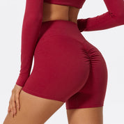 High Rise Yoga Shorts