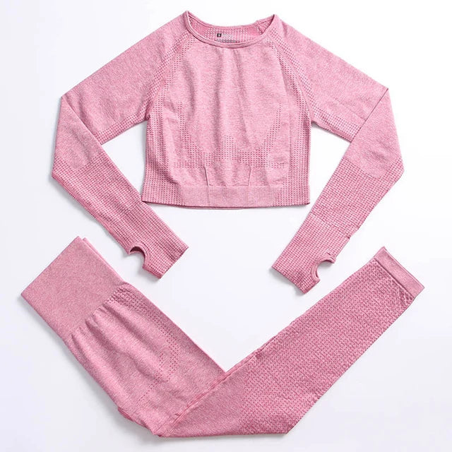 Seamless Yoga Fitness Suit