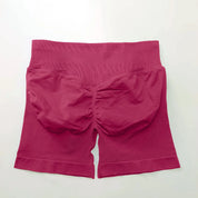 Women's low ribbed gym shorts