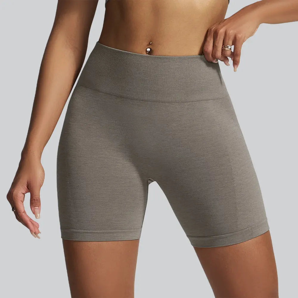 Women Seamless Fast Dry Yoga Shorts
