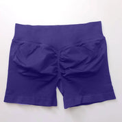 Women's low ribbed gym shorts