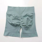 Women's low ribbed gym shorts