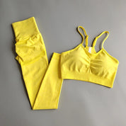 Women seamless yoga Set