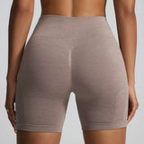Women Seamless Fast Dry Yoga Shorts