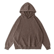 Auxxilus Oversized washed hoodie