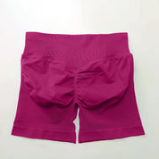 Women's low ribbed gym shorts